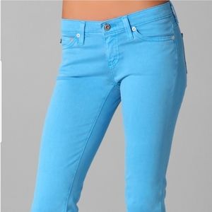 AG Adriano Goldschmied Sky Aqua Blue Jeans